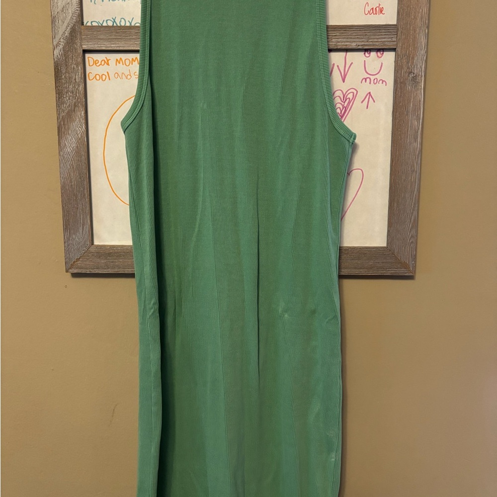 Old Navy Green Midi Dress